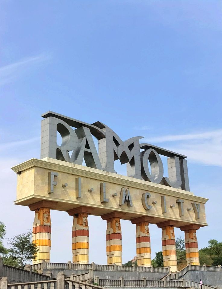 "Ramoji Film City Hyderabad main entrance : best places to visit Hyderabad"